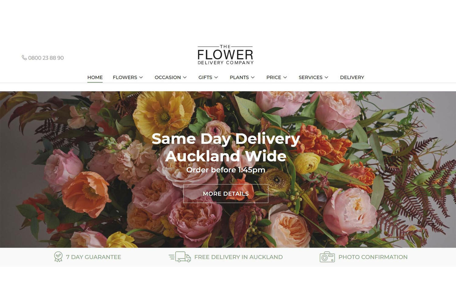 Flower Delivery Co Web5 Kakapo Business Sales